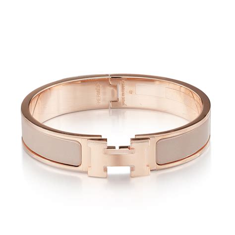 hermes gold h bracelet|Hermes clic h bracelet small.